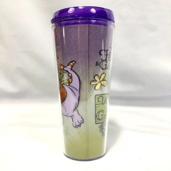 2022 Disney Parks Epcot Flower & Garden Festival Figment Tumbler Cup 22oz - NEW - Picture 2 of 3